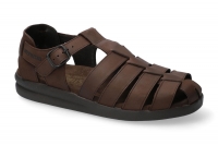 chaussure mephisto sandales sam brun foncé